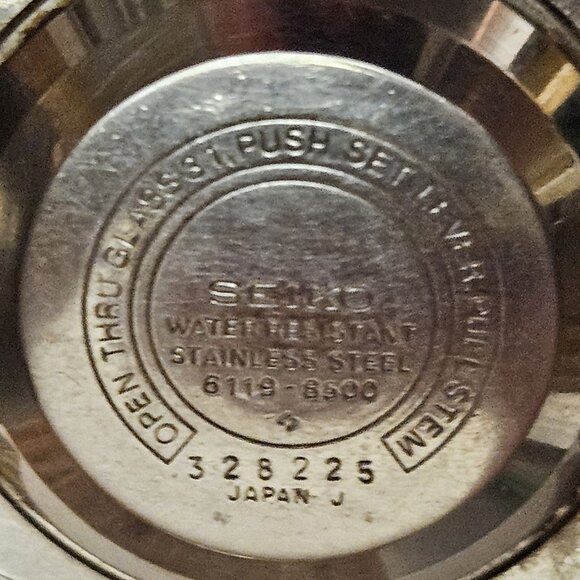 Vintage Seiko 5 Automatic Men’s Watch – Model 6119-8670 (21 Jewels) - Picture 14 of 16